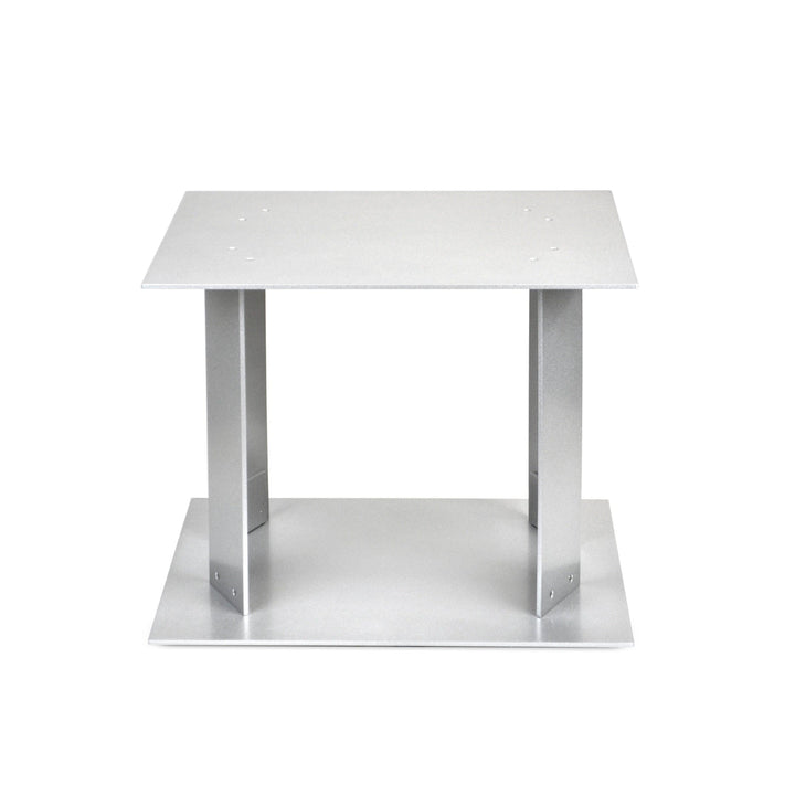 Contemporary Aluminum Side Table TC1-Front-Tithe Boxes, Baptismal Font, Flower Stands, and Offering Tables-Podiums Direct