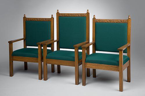 Church Pulpit Set NO 5402-NO 500 Chairs-Pulpit Sets-Podiums Direct