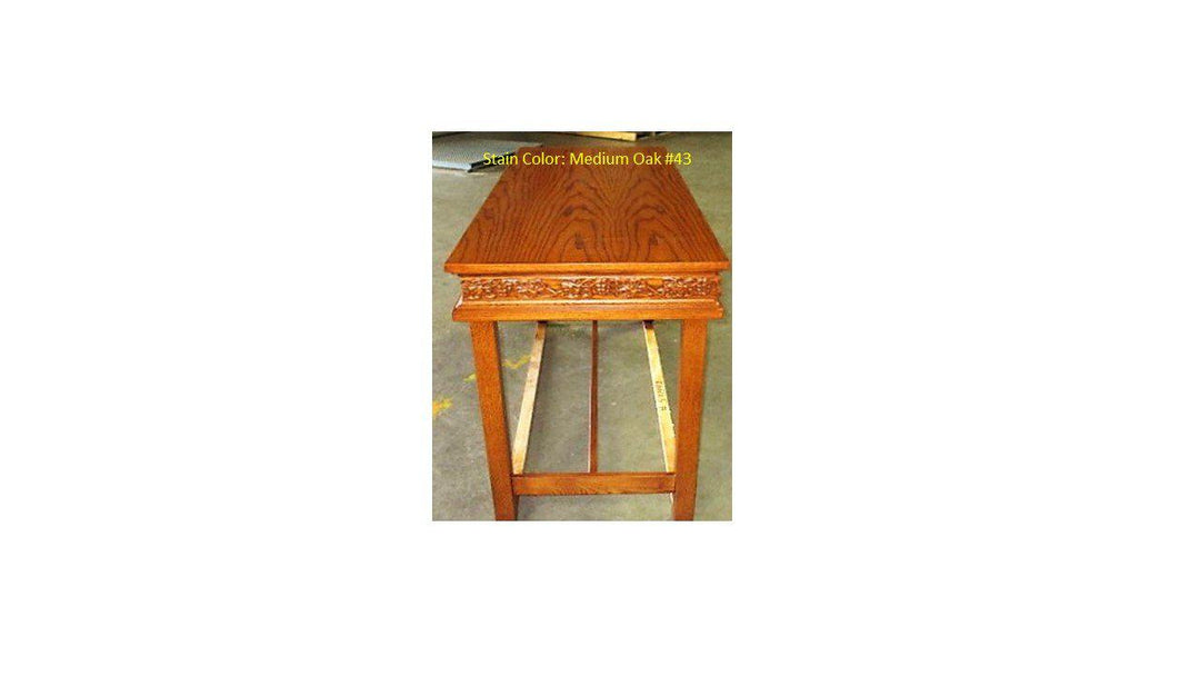 Communion Table NO 505-Side Medium Oak 43-Communion Tables and Altars-Podiums Direct
