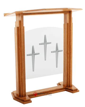 Wood With Acrylic Pulpits, Podiums and Lecterns – Podiums Direct