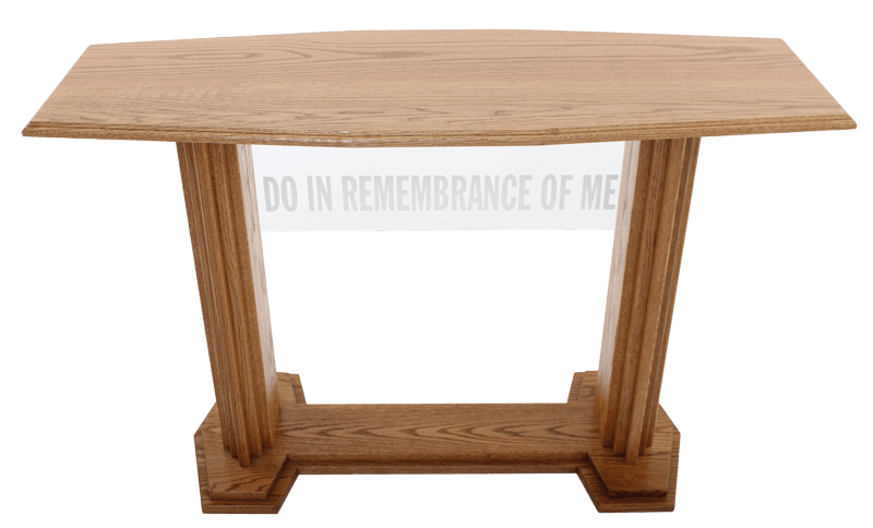 Communion Table 705 Proclaimer Acrylic and Wood Style-Communion Tables and Altars-Podiums Direct