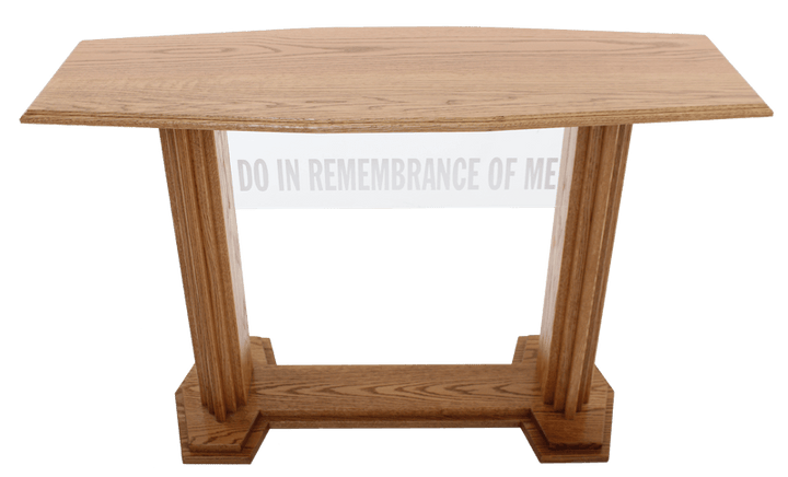 Communion Table 705 Proclaimer Acrylic and Wood Style-Communion Tables and Altars-Podiums Direct