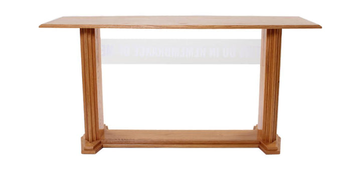 Communion Table 707 Proclaimer Acrylic and Wood Style-Without Inscription-Communion Tables and Altars-Podiums Direct