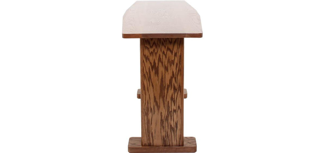Communion Table 780 Acrylic and Wood Style-Side View-Communion Tables and Altars-Podiums Direct