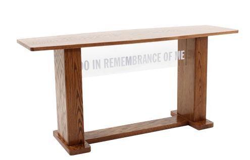 Communion Table 780 Acrylic and Wood Style-Communion Tables and Altars-Podiums Direct