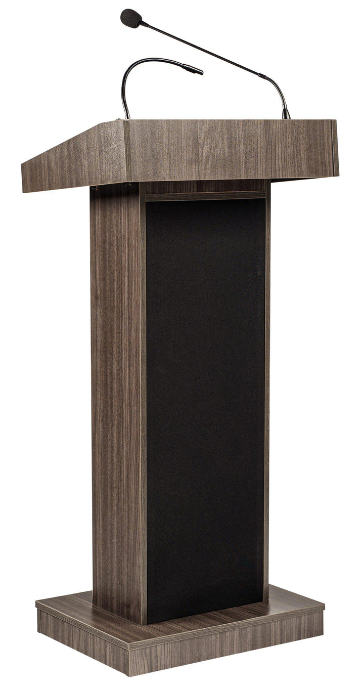 Sound Lectern Oklahoma Sound Orator with Wireless Handheld Mic-Ribbonwood-Sound Podiums and Lecterns-Podiums Direct