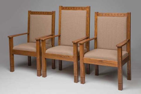 Church Pulpit Set NO 900W-NO 900 Chairs-Pulpit Sets-Podiums Direct