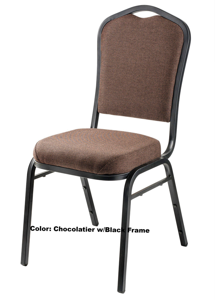 Banquet Chair Model 9300 Silhouette Fabric Padded Stack