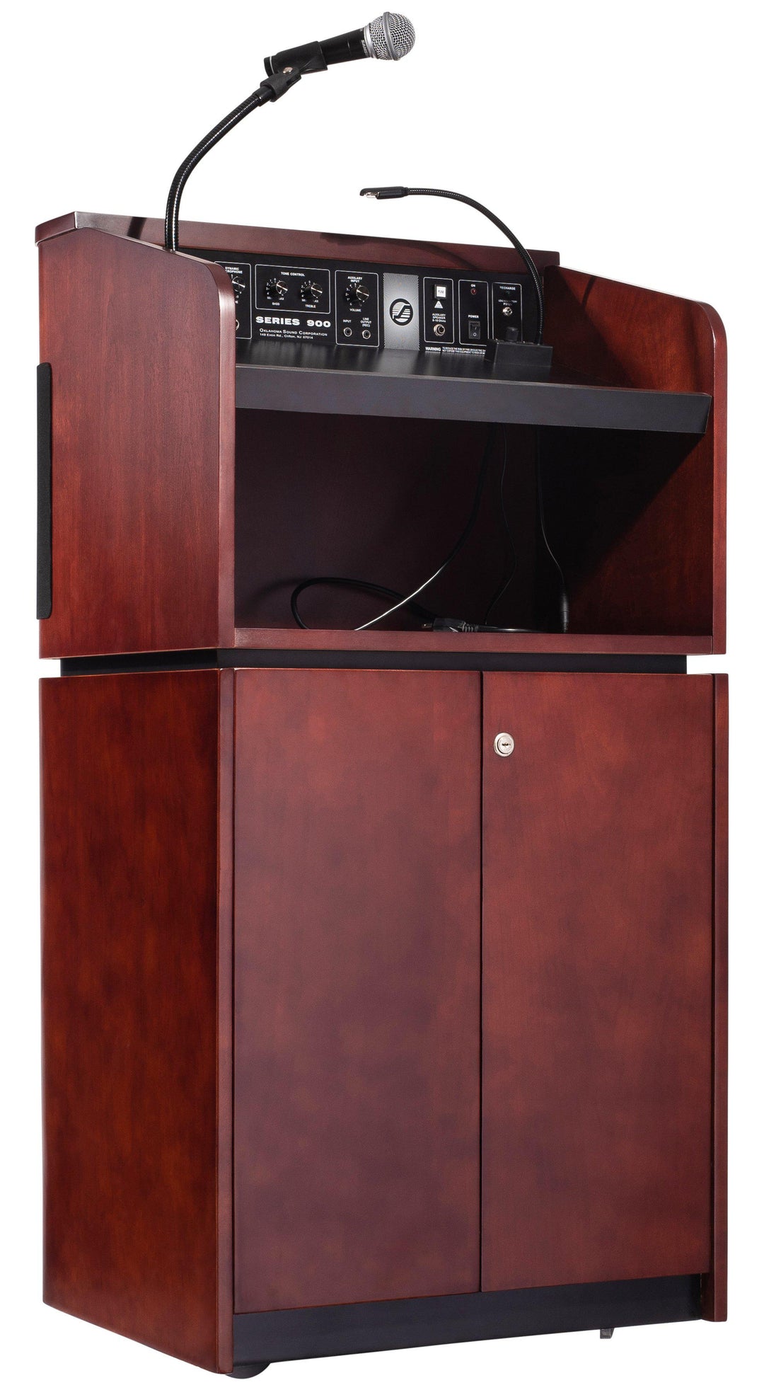 Sound Lectern 950/901 Oklahoma Sound Versatile & Portable-Back View-Sound Podiums and Lecterns-Podiums Direct