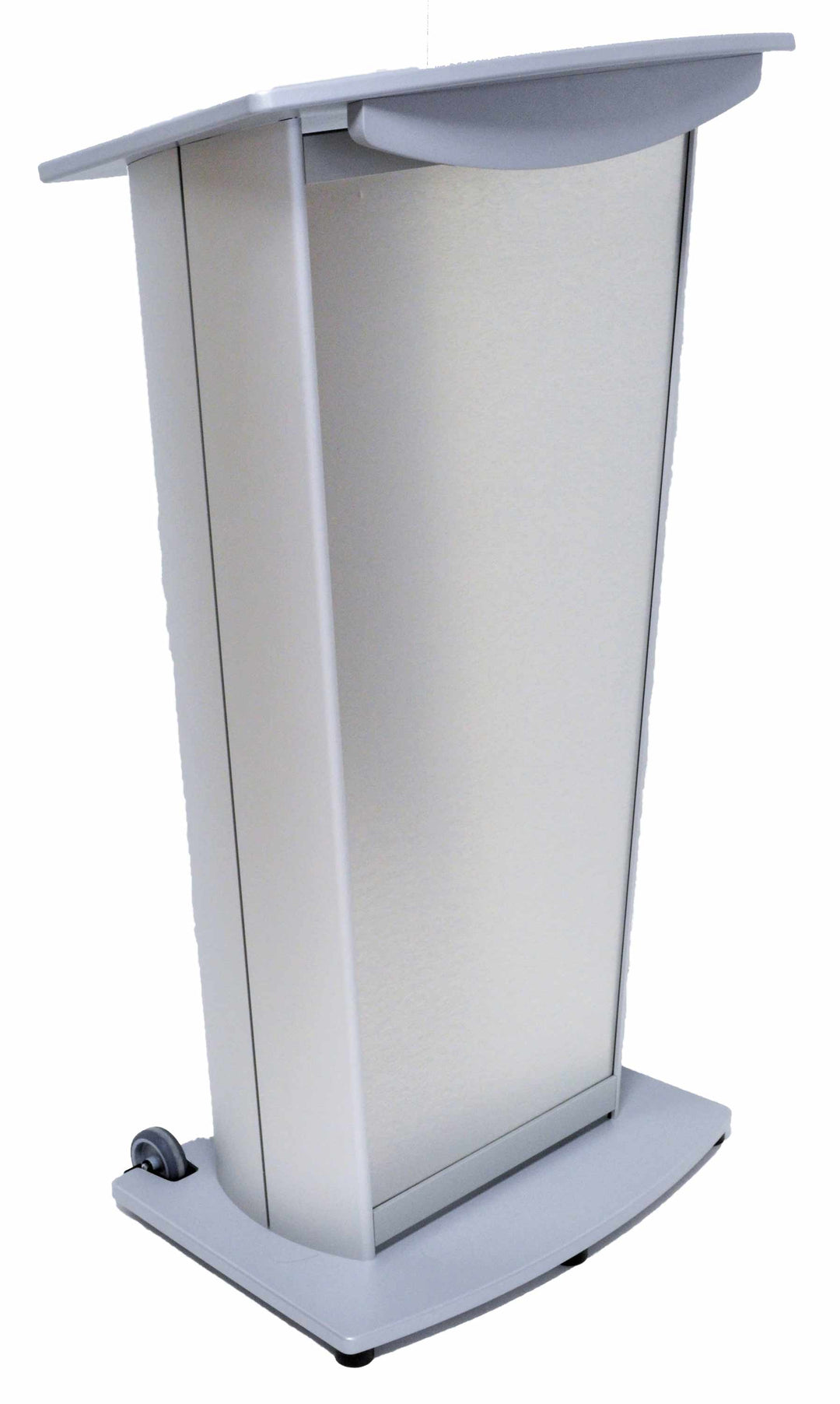 Contemporary Lecterns and Podium VH1 Standard Aluminum Lectern-Angle-Contemporary Lecterns and Podiums-Podiums Direct
