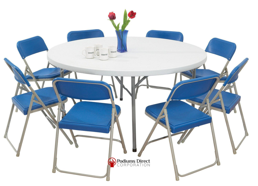 Banquet Table BT-48R National Public Seating Folding Round Table