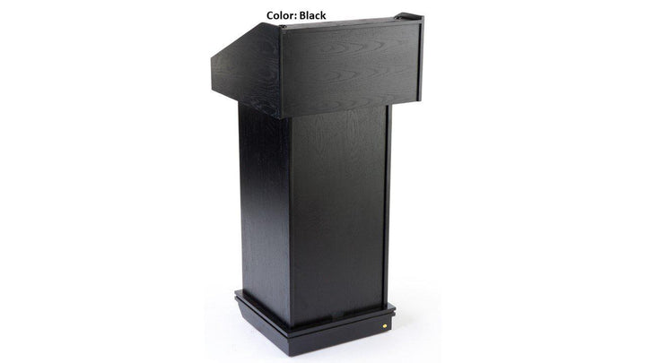 Non Sound Lectern "The Hope"-Black-Non Sound Podiums and Lecterns-Podiums Direct