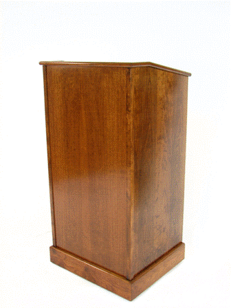 Handcrafted Solid Hardwood Lectern CPD677 Collegiate-Handcrafted Solid Hardwood Pulpits, Podiums and Lecterns-Podiums Direct