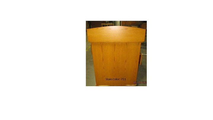 Multimedia Lectern Monarch-Multimedia Podiums and Lecterns-Front View-Podiums Direct