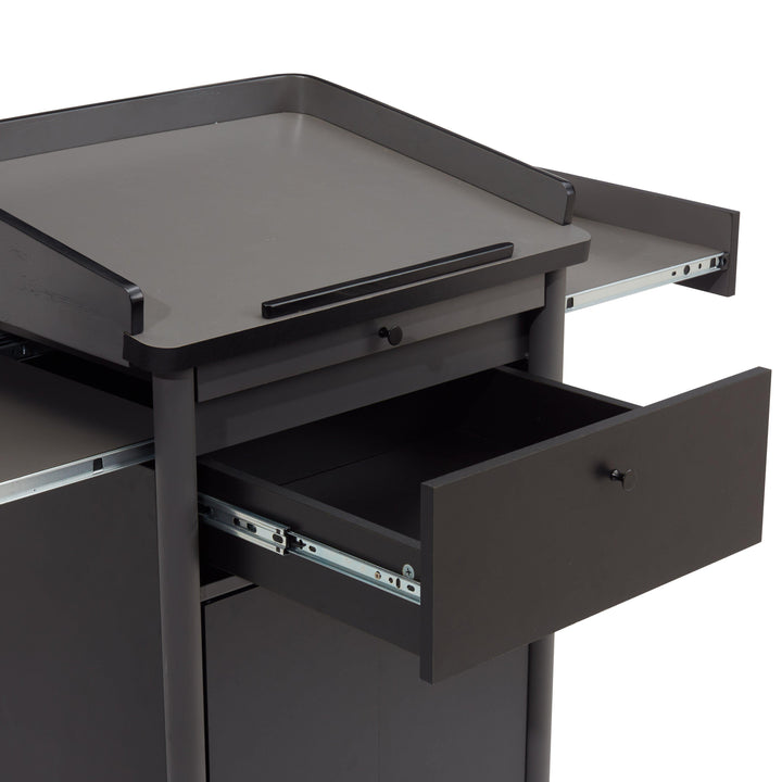 Greystone Lectern GSL Oklahoma Sound-Drawer-Presentation AV Tablet Laptop Carts and Plasma LCD Stands-Podiums Direct