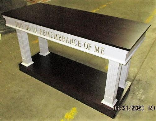 Communion Table NO 8405 Open Style-Communion Tables and Altars-Front-Podiums Direct