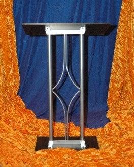 Metal Truss Lectern JP3 Contemporary-Metal Truss Podiums and Lecterns-Podiums Direct