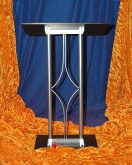 Metal Truss Lectern JP3 Contemporary-Metal Truss Podiums and Lecterns-Podiums Direct