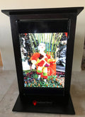 Solid Oak Digital Display Lectern: PD-LCD
