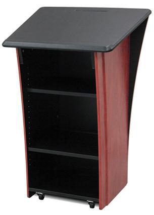 Non Sound Lectern Model LEX32-Back View-Non Sound Podiums and Lecterns-Podiums Direct