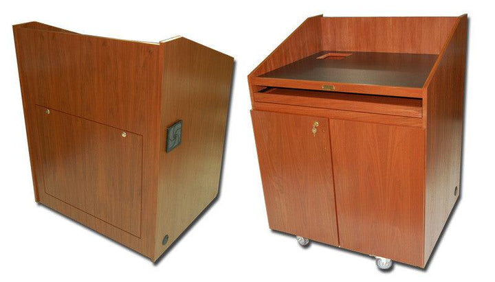 Multimedia Lectern Authority-Multimedia Podiums and Lecterns-Podiums Direct