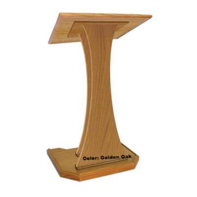 Church Wood Pulpit NC2W Prestige The SPEAKER-Church Solid Wood Pulpits, Podiums and Lecterns-Podiums Direct