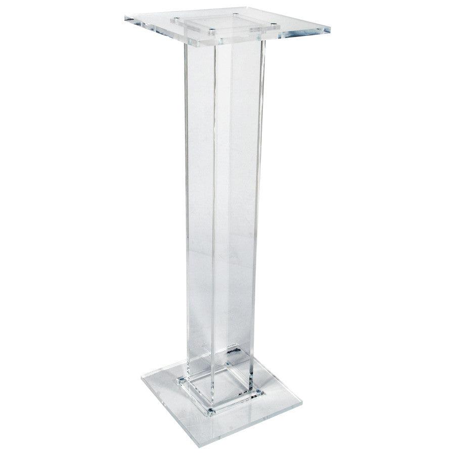 Church Water Stand Single Column-Tithe Boxes, Baptismal Font, Flower Stands, and Offering Tables-Podiums Direct
