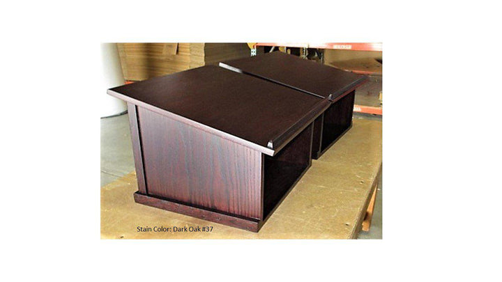 Tabletop Lectern "The Patriot"-Side-Tabletop Lecterns-Podiums Direct