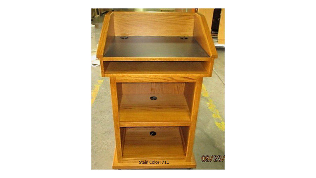 Conquest_20Lectern_20with_20Logo_201.jpg  1240 × 1660px  Handcrafted Solid Hardwood Lectern Conquest-Back 711-Handcrafted Solid Hardwood Pulpits, Podiums and Lecterns-Podiums Direct