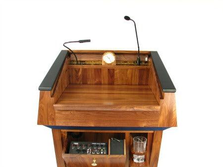 Sound Lectern PRES900-EV Presidential Plus Evolution Podium-Top View-Sound Podiums and Lecterns-Podiums Direct