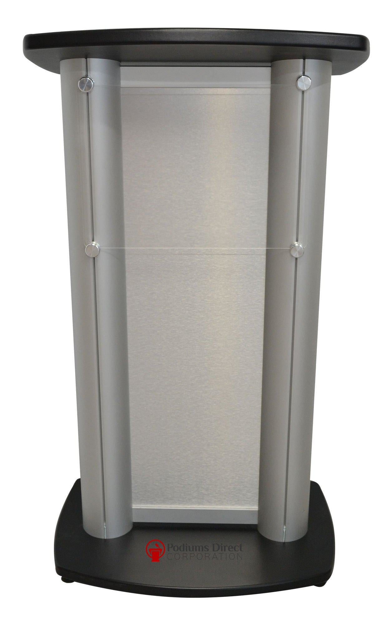 Contemporary Lectern And Podium CS1 Aluminum Lectern – Podiums Direct