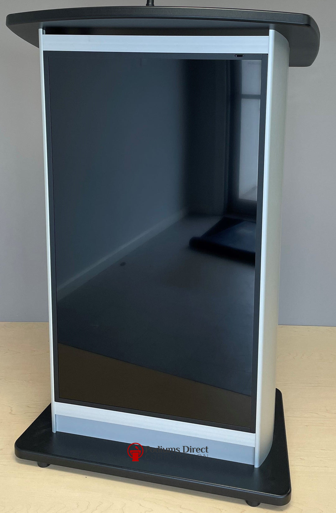 LCD Digital Display Lectern H2W Aluminum Lectern. – Podiums Direct
