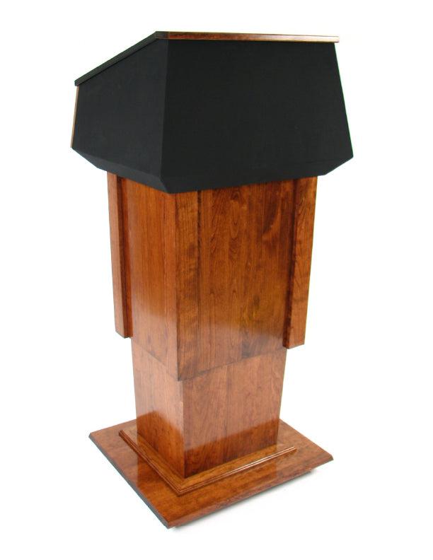 Handcrafted Solid Hardwood Lectern PRES500-LIFT Presidential Lift-Handcrafted Solid Hardwood Pulpits, Podiums and Lecterns-Podiums Direct