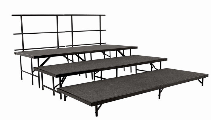 SST36C Portable Stage Set W/Carpet By National Public Seating