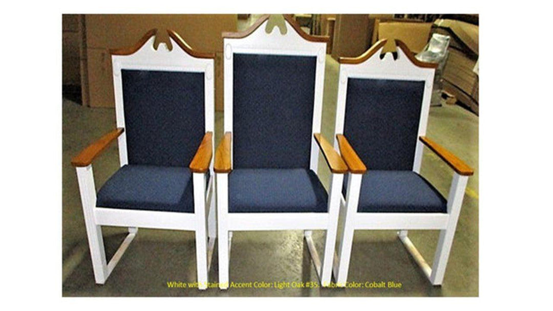 Church Pulpit Set 702W Pulpit Sets-TPC-603 Series Pulpit Chairs-Podiums Direct
