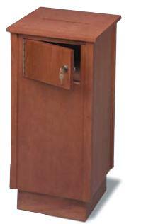 Tithe Box TTB-211 Tithe/Prayer Box-Tithe Boxes, Baptismal Font, Flower Stands, and Offering Tables-Podiums Direct
