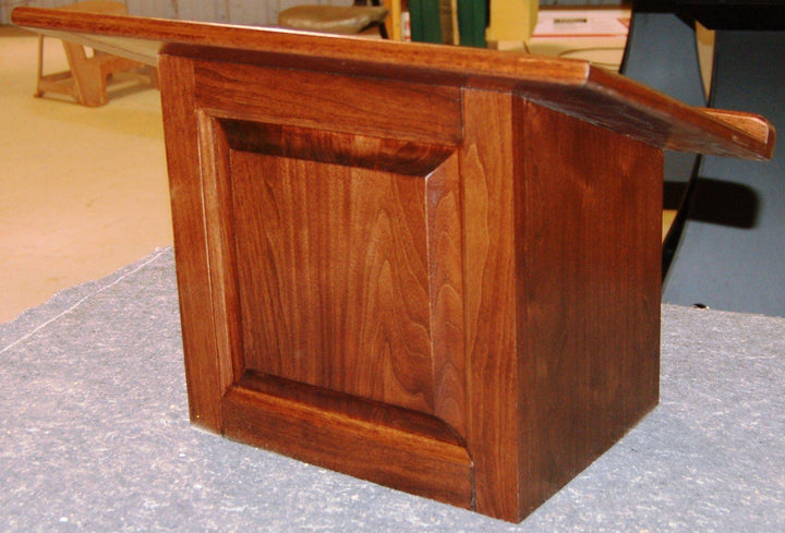 Tabletop Lectern TT Raised Panel-Front View-Tabletop Lecterns -Podiums Direct