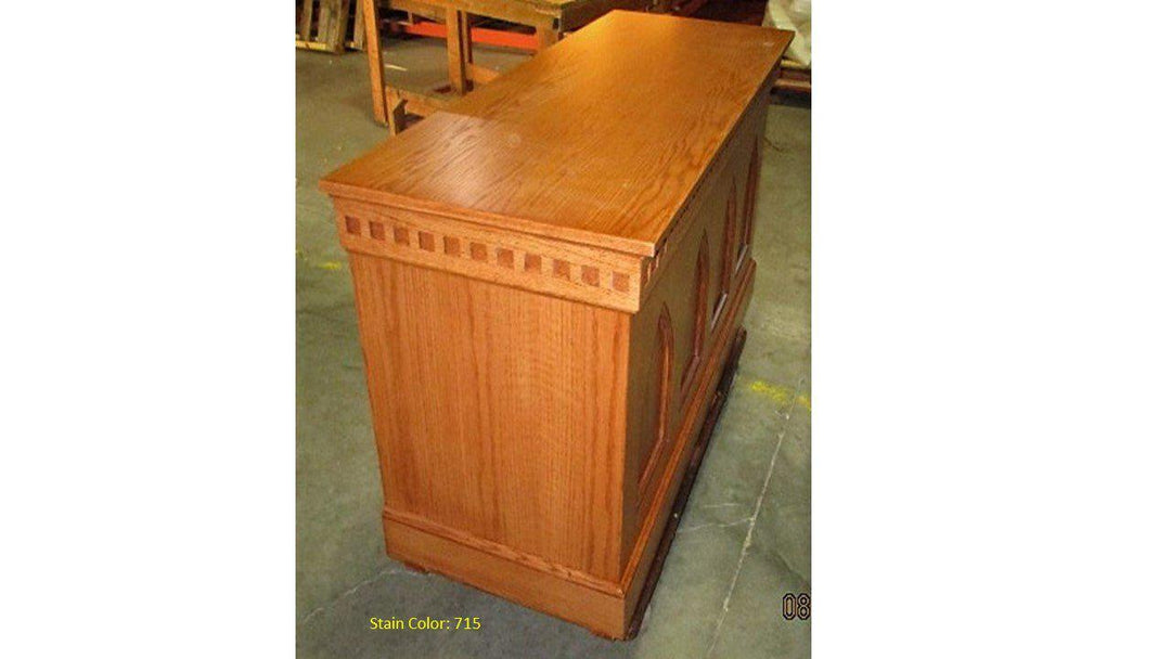 Communion Table NO 900 Closed Style-Side-Communion Tables and Altars-Podiums Direct