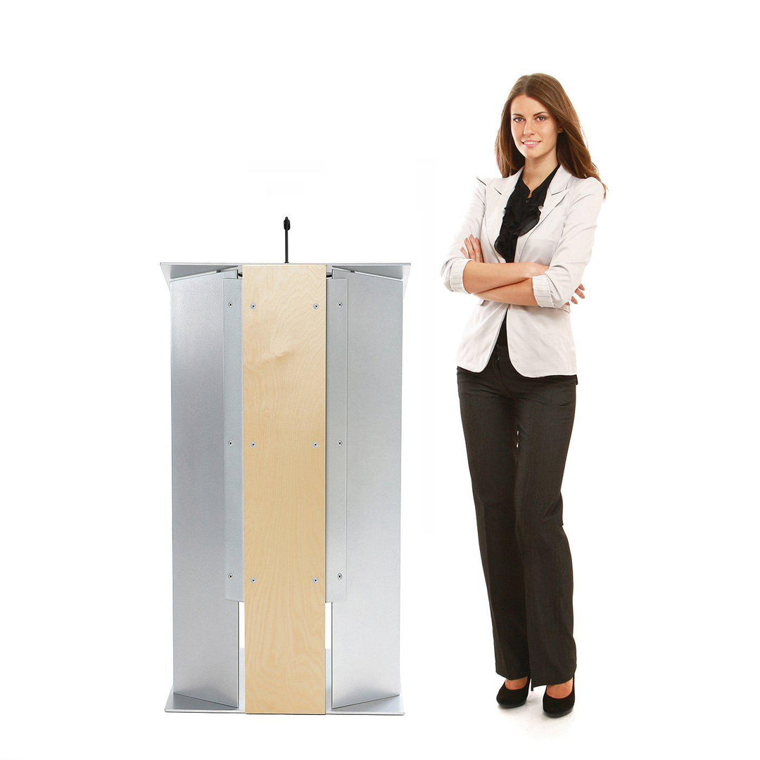 Contemporary Lectern and Podium K-6-Close Up-Contemporary Lecterns and Podiums-Podiums Direct