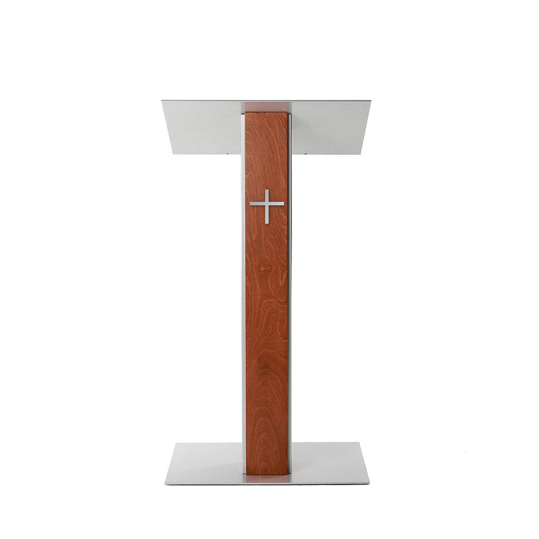 Contemporary Lectern and Podium Y-5-With Optional Cross-Contemporary Lecterns and Podiums-Podiums Direct