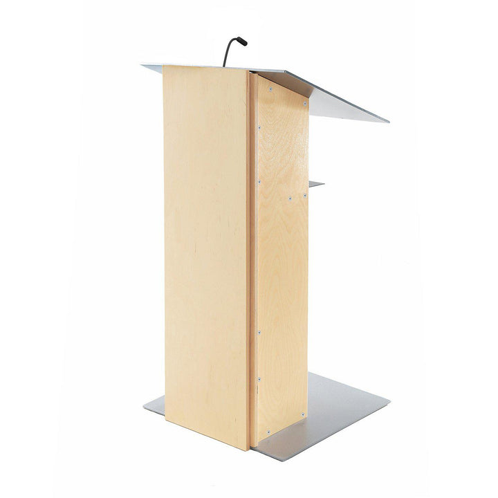 Contemporary Lectern and Podium K-2-Side View-Contemporary Lecterns and Podiums-Podiums Direct