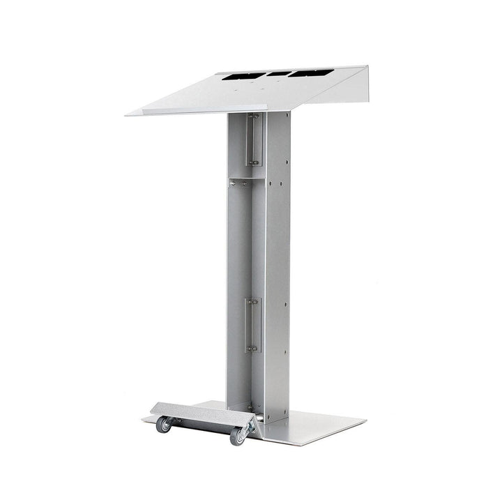 Contemporary Lectern and Podium Y-55-With Optional Base with Wheels-Contemporary Lecterns and Podiums-Podiums Direct