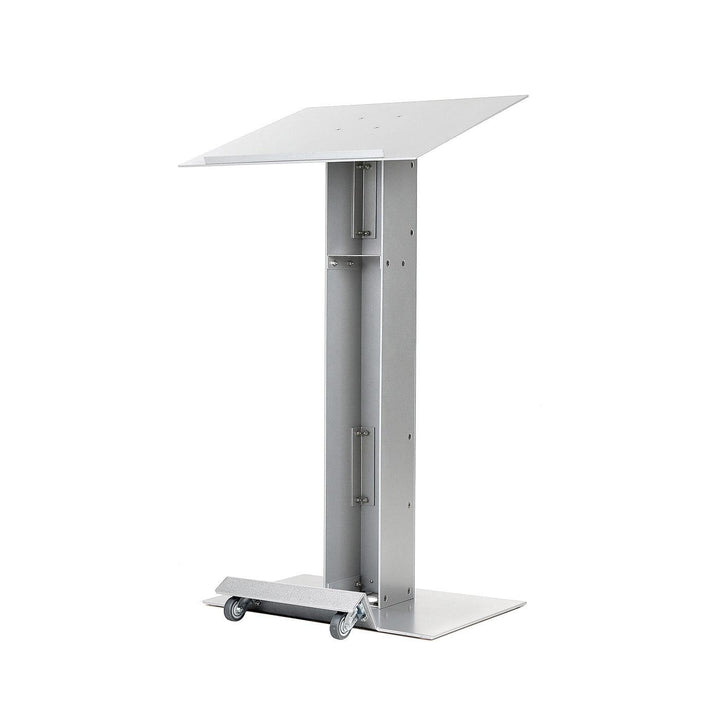 Contemporary Lectern and Podium Y-5-Optional Base with Wheels-Contemporary Lecterns and Podiums-Podiums Direct