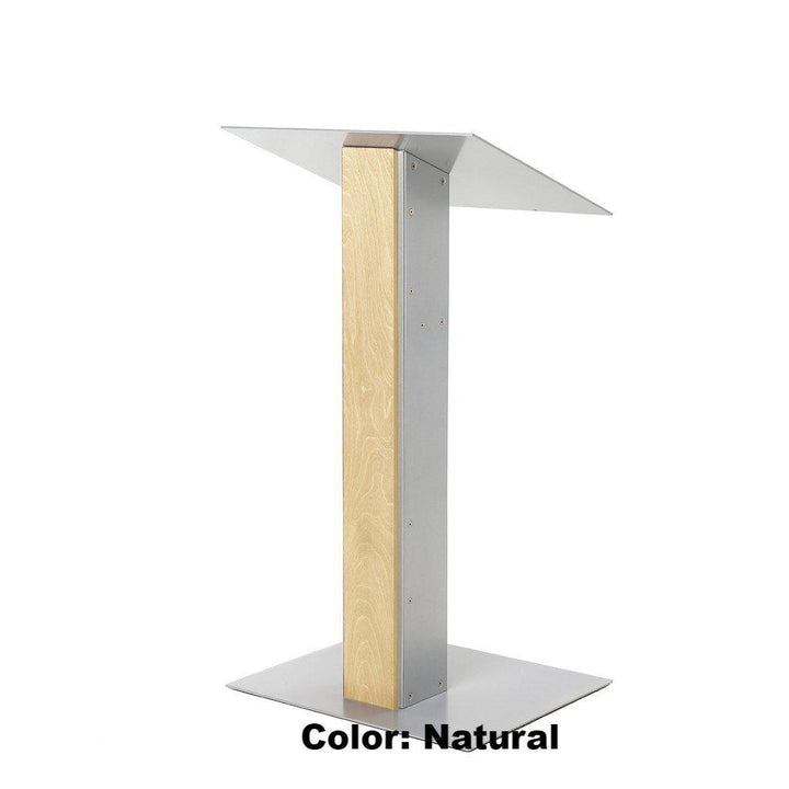 Contemporary Lectern and Podium Y-5-Natural-Contemporary Lecterns and Podiums-Podiums Direct