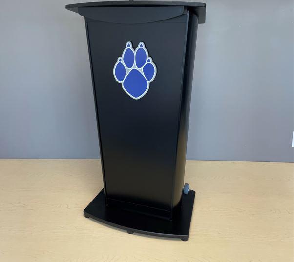 Contemporary Lecterns and Podium VH1 Deluxe Aluminum Lectern - FREE SHIPPING!