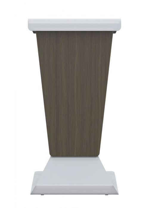 Slim Presentation Lectern, LE222-Front View-Contemporary Lecterns and Podiums-Podiums Direct