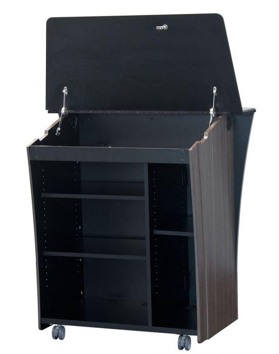 Large Surface Presentation Lectern, LEX33-Lift Lid-Contemporary Lecterns and Podiums-Podiums Direct