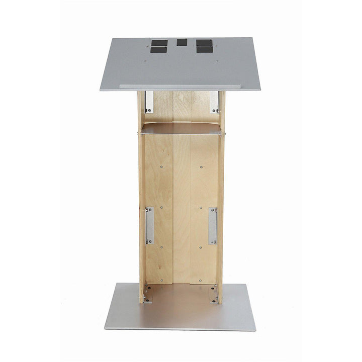 Contemporary Lectern and Podium K-2-Back View-Contemporary Lecterns and Podiums-Podiums Direct