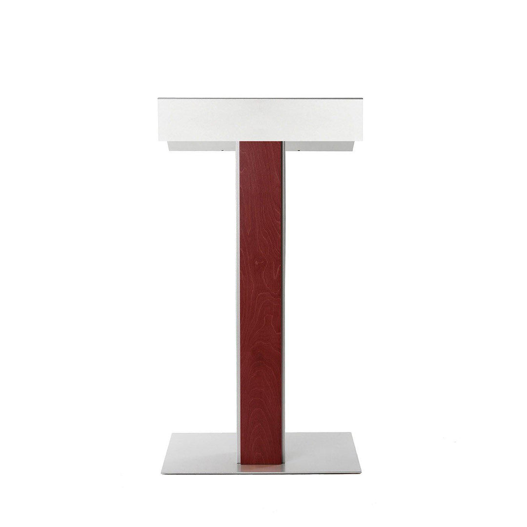 Contemporary Lectern and Podium Y-55-Front View 2-Contemporary Lecterns and Podiums-Podiums Direct