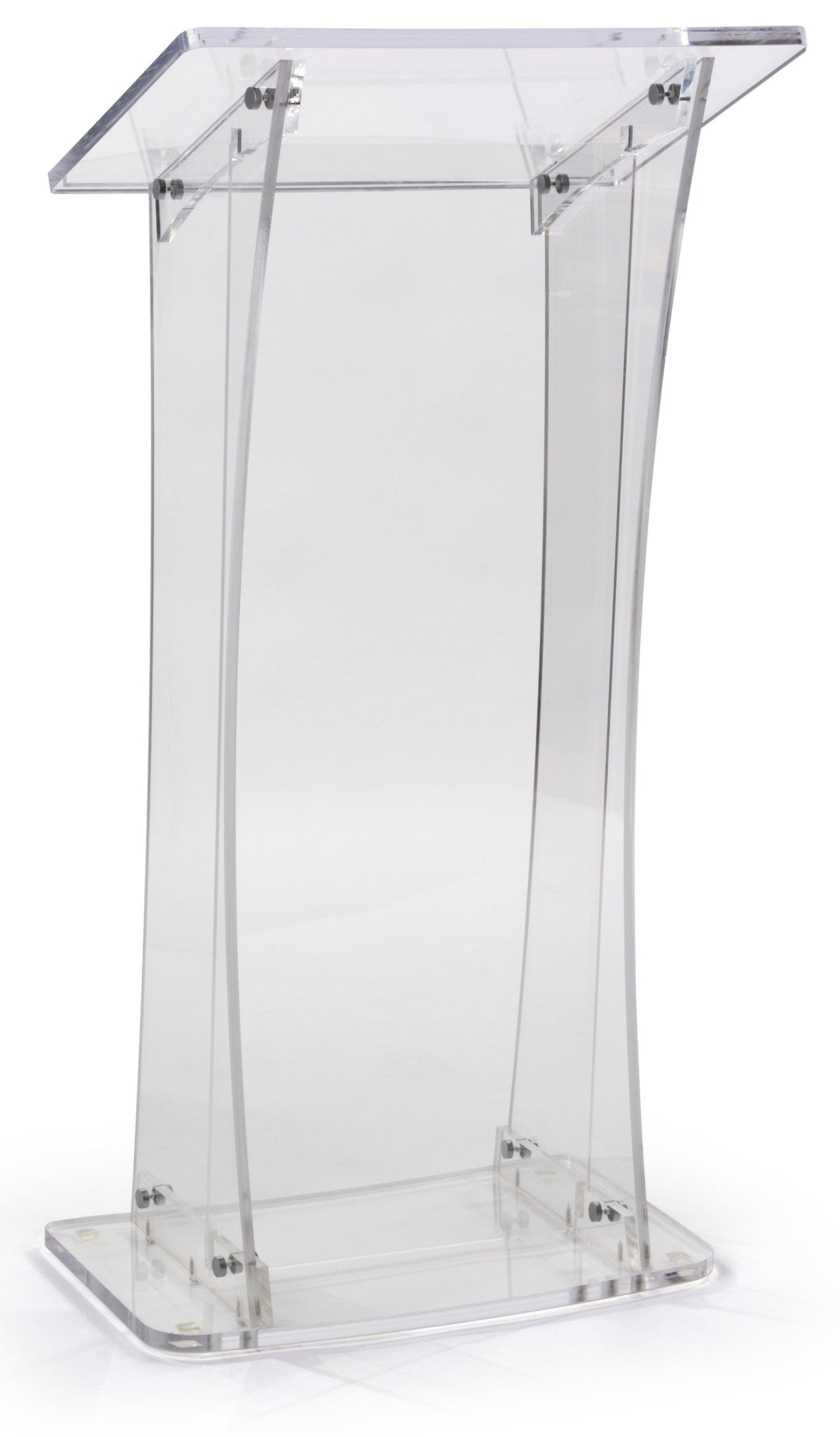Acrylic Lectern With Portable Design-Acrylic Pulpits, Podiums and Lecterns-Podiums Direct